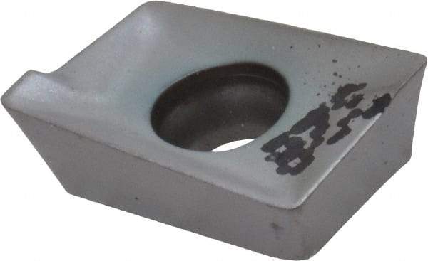 Iscar - APKT1003 RM Grade IC328 Carbide Milling Insert - TiCN Finish, 0.1366" Thick, 0.5mm Corner Radius - Eagle Tool & Supply