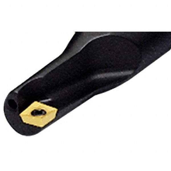 Iscar - 21mm Max Drill Depth, 16mm Diam, Indexable Insert Drill - 16mm Shank Diam, Straight Shank - Eagle Tool & Supply