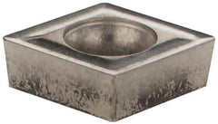 Iscar - CCMT2-1 Grade IC20N Carbide Turning Insert - Uncoated, 80° Diamond, 1/4" Inscr Circle, 3/32" Thick, 1/64" Corner Radius - Eagle Tool & Supply