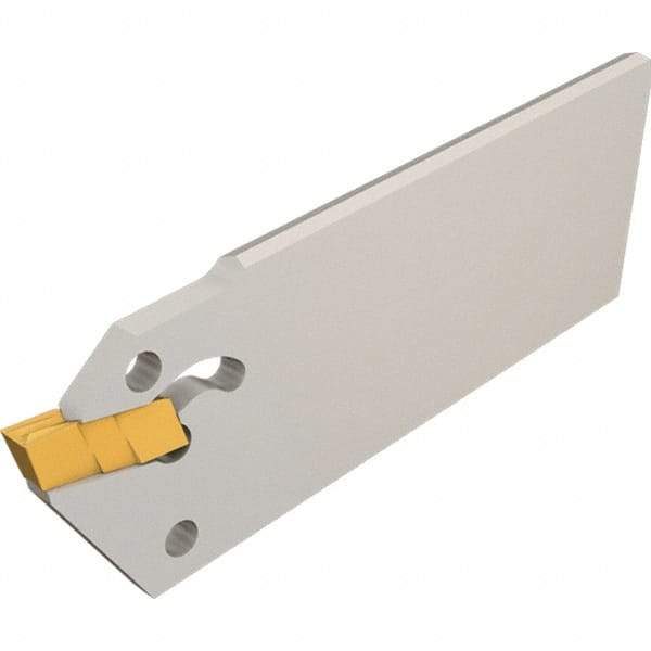 Iscar - 5.6 to 6.4mm Groove Width, 30mm Max Depth of Cut, Neutral Cut, CGHN Indexable Grooving Blade - Multiple Insert Styles, Series Cut Grip - Eagle Tool & Supply