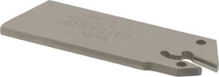 Iscar - 4.4 to 6.4mm Groove Width, 30mm Max Depth of Cut, Neutral Cut, CGHN Indexable Grooving Blade - Multiple Insert Styles, Series Cut Grip - Eagle Tool & Supply