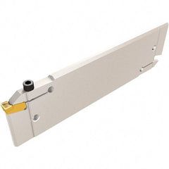 Iscar - 8" Groove Width, 43mm Max Depth of Cut, Neutral Cut, CGHN Indexable Grooving Blade - GIMF, GIMM 8CC, GIMY, GIMY (Full Radius), GIMY-F, GIPY Insert Style, Series Cut Grip - Eagle Tool & Supply