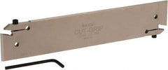 Iscar - 2.0709" Blade Height, 0.2913" Blade Width, 10.2362" OAL, Neutral Cut, Single End Indexable Cut-Off Blade - CGHN Blade - Eagle Tool & Supply