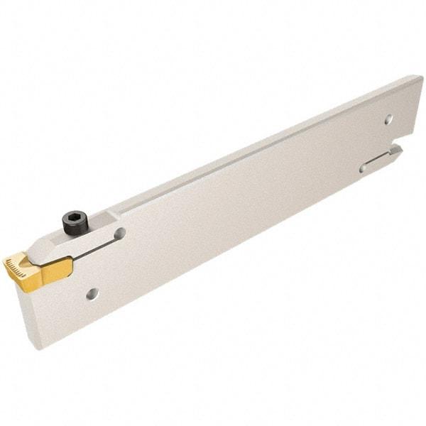 Iscar - 12 to 14.5mm Groove Width, 93mm Max Depth of Cut, Right Hand Cut, CGH Indexable Grooving Blade - GIMY Insert Style, Series Cut Grip - Eagle Tool & Supply
