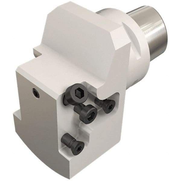 Iscar - GDM.., GI.. Insert, 65mm Head Length, Modular Grooving Blade Holder Head - System Size C5, Through Coolant, Series CAMFIX, ExchangeableHeads - Eagle Tool & Supply