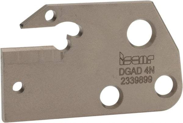 Iscar - 4" Groove Width, Right Hand Cut, Indexable Grooving Blade - DGN.., DGN R/L.., HGN.., HGR/L.., GRIP.. Insert Style, Series Do Grip - Eagle Tool & Supply