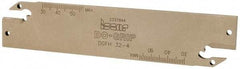 Iscar - 1.2598" Blade Height, 1/8" Blade Width, 5.9055" OAL, Neutral Cut, Double End Indexable Cut-Off Blade - DGFH Blade - Eagle Tool & Supply