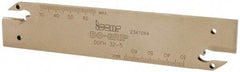 Iscar - 5" Groove Width, Neutral Cut, DGFH Indexable Grooving Blade - DGN-UT/UA, DGN-W, DGN/DGNC/DGNM-C, DGN/DGNM-J/JS/JT, DGR/L-C DGRC/LC-C, DGR/L-J/JS, GRIP, GRIP (Full Radius) Insert Style, Series Do-Grip & Heli-Grip - Eagle Tool & Supply