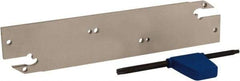 Iscar - 4 to 4.1mm Groove Width, Neutral Cut, DGFH Indexable Grooving Blade - DGN-UT/UA, DGN/DGNC/DGNM-C, DGN/DGNM-J/JS/JT, DGR/L-C DGRC/LC-C, DGR/L-J/JS, GRIP, GRIP (Full Radius) Insert Style, Series Do-Grip & Heli-Grip - Eagle Tool & Supply