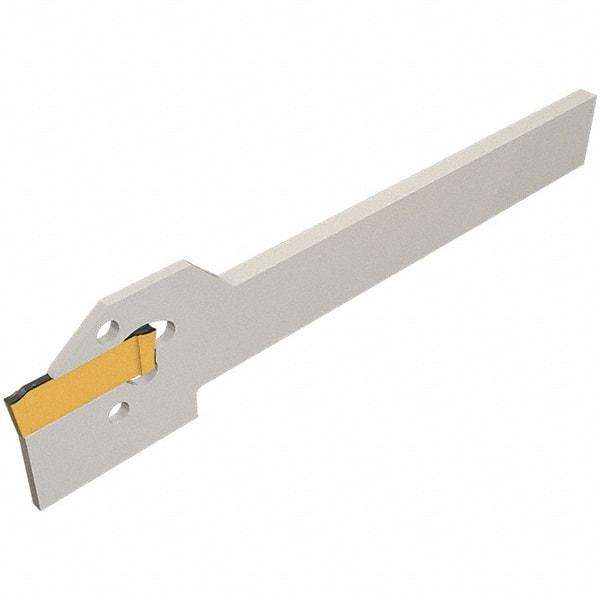 Iscar - 4" Groove Width, Neutral Cut, DGFS Indexable Grooving Blade - DGN-UT/UA, DGN/DGNC/DGNM-C, DGN/DGNM-J/JS/JT, DGR/L-C DGRC/LC-C, DGR/L-J/JS, GRIP, GRIP (Full Radius) Insert Style, Series Do-Grip - Eagle Tool & Supply