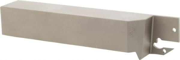 Iscar - External Thread, 0.69" Max Depth of Cut, 0.118" Min Groove Width, 6" OAL, Left Hand Indexable Grooving Cutoff Toolholder - 1" Shank Height x 1" Shank Width, DG.. Insert Style, DGT Toolholder Style, Series Do-Grip - Eagle Tool & Supply