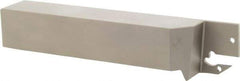 Iscar - External Thread, 0.69" Max Depth of Cut, 0.118" Min Groove Width, 6" OAL, Left Hand Indexable Grooving Cutoff Toolholder - 1" Shank Height x 1" Shank Width, DG.. Insert Style, DGT Toolholder Style, Series Do-Grip - Eagle Tool & Supply