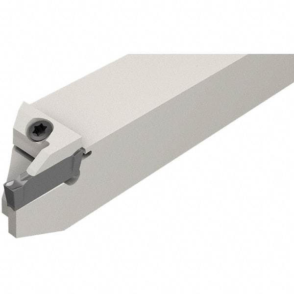 Iscar - External Thread, 0.1969" Max Depth of Cut, 1.4mm Min Groove Width, 125mm OAL, Right Hand Indexable Grooving Cutoff Toolholder - 8mm Shank Height x 8mm Shank Width, DG.. Insert Style, DGT Toolholder Style, Series Do-Grip - Eagle Tool & Supply