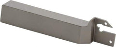 Iscar - External Thread, 0.689" Max Depth of Cut, 3mm Min Groove Width, 125mm OAL, Right Hand Indexable Grooving Cutoff Toolholder - 20mm Shank Height x 20mm Shank Width, DG.. Insert Style, DGT Toolholder Style, Series Do-Grip - Eagle Tool & Supply