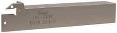 Iscar - Right Hand Cut, 1.38" Max Workpc Diam, DG. 1.., DG. 3.. Insert, Indexable Cutoff Toolholder - 1" Shank Width, 1" Shank Height, 6" OAL - Eagle Tool & Supply