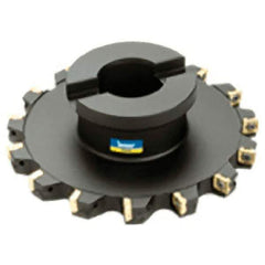 Iscar - Shell Mount B Connection, 0.3543" Cutting Width, 1.3386" Depth of Cut, 125mm Cutter Diam, 1.2598" Hole Diam, 13 Tooth Indexable Slotting Cutter - FST Toolholder, Q/XPMT Insert - Eagle Tool & Supply