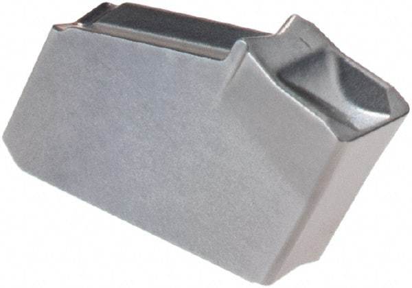 Iscar - GFN2 IC354 Grade, 0.0866" Cutting Width, Carbide Cutoff Insert - Neutral Lead Angle, 0.0079" Cnr Rad, TiCN Coated, Single End - Eagle Tool & Supply