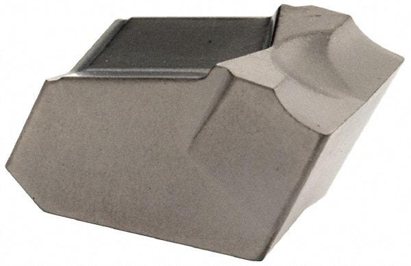 Iscar - GFN J IC20 Grade, 0.2504" Cutting Width, Carbide Cutoff Insert - 0° Neutral Lead Angle, 0.0098" Cnr Rad, Single End - Eagle Tool & Supply