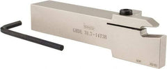 Iscar - GHD, External, Left Hand, 1-1/2" Max Depth of Cut, 0.512 to 0.685" Groove Width, Indexable Grooving Tool Holder - GIMY, GPV, TIGER 1.. Insert Compatibility, 1-1/4" Shank Height, 1-1/4" Shank Width, 7" OAL - Eagle Tool & Supply