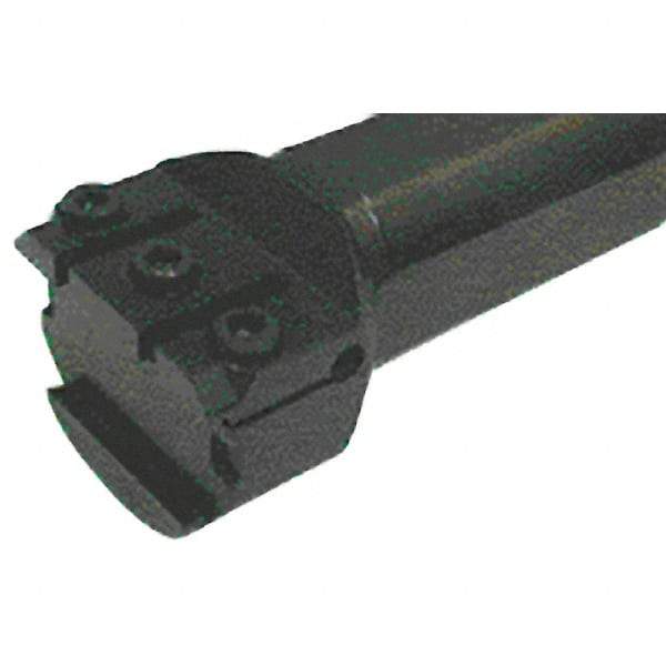 Iscar - GHIC, Internal, Neutral, 1.18" Max Depth of Cut, 0.11 to 1/4" Groove Width, Indexable Grooving Tool Holder - GI.., TIP Insert Compatibility, 2.28" Shank Height, 1-1/2" Shank Width, 12" OAL - Eagle Tool & Supply