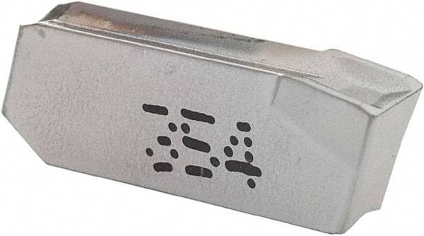 Iscar - 3GIM Grade IC354, 3mm Cutting Width Carbide Grooving Insert - Neutral, 0.22mm Corner Radius, TiCN Finish - Eagle Tool & Supply