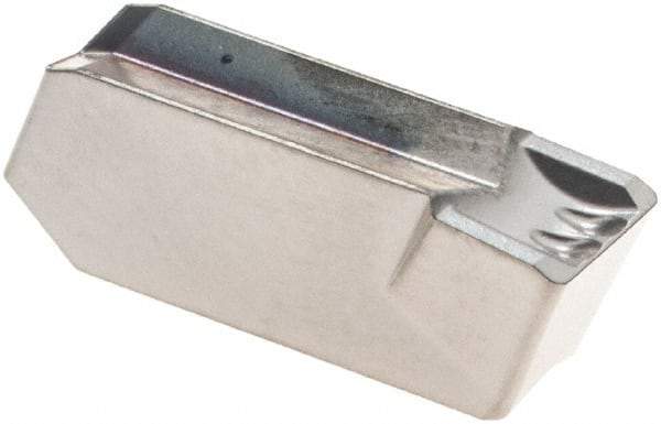 Iscar - 5GIM Grade IC354, 5mm Cutting Width Carbide Grooving Insert - Neutral, 0.4mm Corner Radius, TiCN Finish - Eagle Tool & Supply