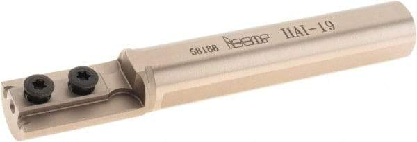 Iscar - HAI, Internal, Right Hand, Indexable Grooving Tool Holder - 3/4" Shank Width, 5" OAL, Through Coolant - Eagle Tool & Supply