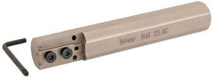 Iscar - HAI, Internal, Right Hand, Indexable Grooving Tool Holder - 1" Shank Width, 6" OAL, Through Coolant - Eagle Tool & Supply
