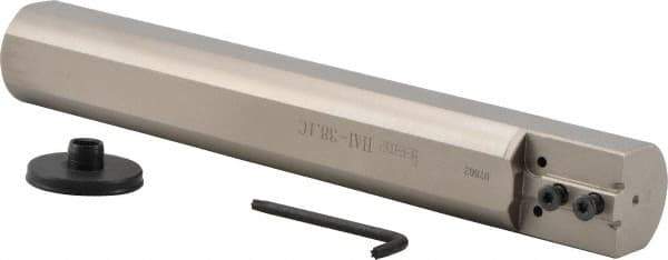 Iscar - HAI, Internal, Right Hand, Indexable Grooving Tool Holder - 1-1/2" Shank Width, 10" OAL, Through Coolant - Eagle Tool & Supply