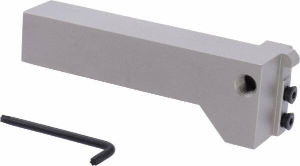 Iscar - 4.88" OAL, Right Hand Indexable Grooving Cutoff Toolholder - 1" Shank Height x 1" Shank Width, DGN/GRIP/HFPR Insert Style, HAP Toolholder Style, Series Heliface - Eagle Tool & Supply