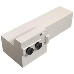 Iscar - External Thread, 6.3" OAL, Right Hand Indexable Grooving Cutoff Toolholder - 1-1/4" Shank Height x 1-1/4" Shank Width, HAR Toolholder Style, Series Heliface - Eagle Tool & Supply