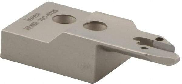 Iscar - 5mm Groove Width, 25mm Max Depth of Cut, Right Hand Cut, HFAE Indexable Grooving Blade - DGN/DGNC/DGNM-C, DGN/DGNM-J/JS/JT, DGN-UT/UA, DGN-W, GRIP, HFPR/L, HGPL Insert Style, Series Heliface - Eagle Tool & Supply