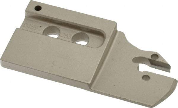 Iscar - 6mm Groove Width, 32mm Max Depth of Cut, Right Hand Cut, HFAI Indexable Grooving Blade - HFPR/L Insert Style, Series Heliface - Eagle Tool & Supply