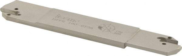 Iscar - 6mm Groove Width, 38mm Max Depth of Cut, Right Hand Cut, HFF Indexable Grooving Blade - HFPR/L 6030... Insert Style, Series Heliface - Eagle Tool & Supply