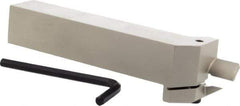 Iscar - HFH, External, Right Hand, 0.67" Max Depth of Cut, 0.197" Max Groove Width, Indexable Grooving Tool Holder - DGN.., GRIP 50.., HFPR 5004 Insert Compatibility, 1" Shank Height, 1" Shank Width, 6" OAL - Eagle Tool & Supply