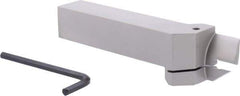 Iscar - HFH, External, Right Hand, 0.98" Max Depth of Cut, 0.236" Max Groove Width, Indexable Grooving Tool Holder - DGN 6303, GRIP 6.., HFPR 6004 Insert Compatibility, 1" Shank Height, 1" Shank Width, 6" OAL - Eagle Tool & Supply