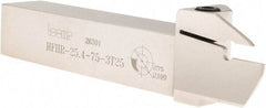 Iscar - HFH, External, Right Hand, 0.98" Max Depth of Cut, 0.118" Min Groove Width, Indexable Grooving Tool Holder - 1" Shank Height, 1" Shank Width, 6" OAL - Eagle Tool & Supply