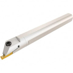 Iscar - 0.787" Min Bore Diam, 10" OAL, 1-1/4" Shank Diam, HFI Indexable Boring Bar - H.PL Insert - Eagle Tool & Supply