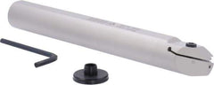 Iscar - 0.787" Min Bore Diam, 10" OAL, 1-1/4" Shank Diam, HFI Indexable Boring Bar - DGN, GRIP, HFPR Insert - Eagle Tool & Supply