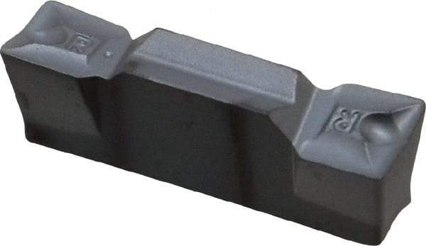 Iscar - 5004HFPR Grade IC354, 5mm Cutting Width Carbide Grooving Insert - 2.5mm Max Depth of Cut, Right Hand, 0.4mm Corner Radius, TiCN Finish - Eagle Tool & Supply