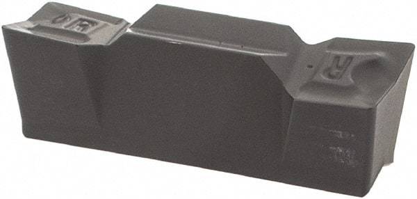 Iscar - 6004HFPR Grade IC428, 6mm Cutting Width Carbide Grooving Insert - 3mm Max Depth of Cut, Right Hand, 0.4mm Corner Radius, Al2O3 Finish - Eagle Tool & Supply