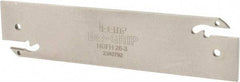 Iscar - 1.0236" Blade Height, 0.0945" Blade Width, 4.3307" OAL, Neutral Cut, Double End Indexable Cut-Off Blade - HGFH Blade - Eagle Tool & Supply