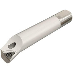 Iscar - 8mm Min Bore Diam, 58mm OAL, 16mm Shank Diam, IHAXF Indexable Boring Bar - 28mm Max Bore Depth, WCGT 0201.. Insert - Eagle Tool & Supply