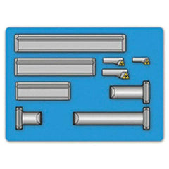 Iscar - 1.26" Min Diam Smallest Bar, 46mm Min Diam Largest Bar, Indexable Boring Bar Set - TPG.. Insert, BHFH Toolholder, 69mm Max Bore Depth - Eagle Tool & Supply