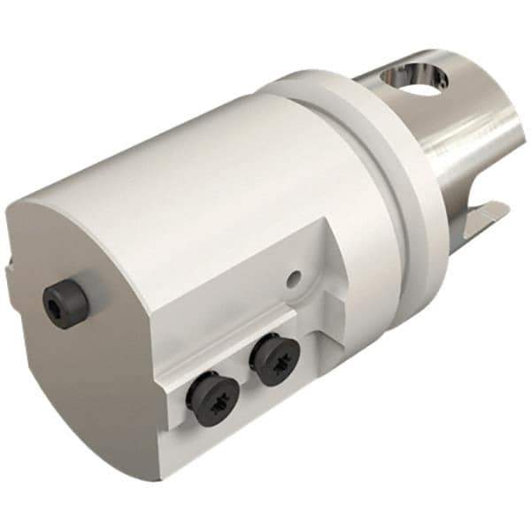 Iscar - DG.., GRIP, HFP Insert, 60mm Head Length, Modular Grooving Blade Holder Head - System Size IM50, Through Coolant, Series ExchangeableHeads, Iscar-Grip - Eagle Tool & Supply