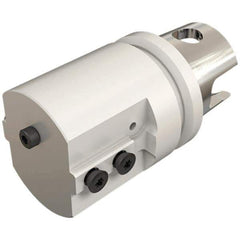 Iscar - DG.., GRIP, HFP Insert, 60mm Head Length, Modular Grooving Blade Holder Head - System Size IM50, Through Coolant, Series ExchangeableHeads, Iscar-Grip - Eagle Tool & Supply