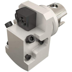 Iscar - GDM.., GI.. Insert, 60mm Head Length, Modular Grooving Blade Holder Head - System Size IM63, Through Coolant, Series ExchangeableHeads, Iscar-Grip - Eagle Tool & Supply