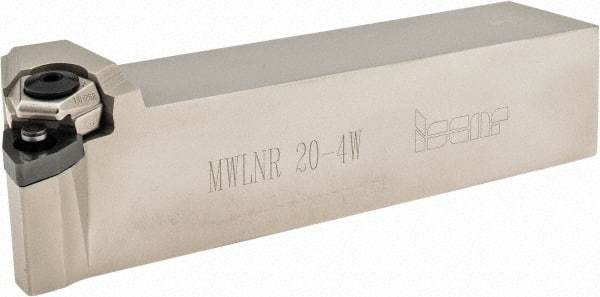 Iscar - MWLN, Right Hand Cut, 1-1/4" Shank Height x 1-1/4" Shank Width, Negative Rake Indexable Turning Toolholder - 6" OAL, WNM..43.. Insert Compatibility, Series Isoturn - Eagle Tool & Supply