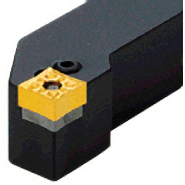 Iscar - PQLN, Right Hand Cut, 3/4" Shank Height x 3/4" Shank Width, Negative Rake Indexable Turning Toolholder - 4-1/2" OAL, QNMG 3.. Insert Compatibility, Series Isoturn - Eagle Tool & Supply