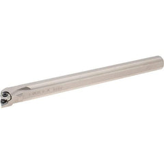 Iscar - 1.18" Min Bore Diam, 12" OAL, 1" Shank Diam, S-MWLN Indexable Boring Bar - 1.38" Max Bore Depth, WNM.. 3 Insert, Wedge Holding Method - Eagle Tool & Supply